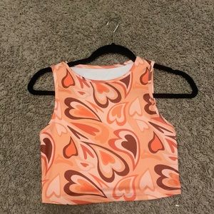 super trendy colorful cropped tank perfect for outfit combinations
